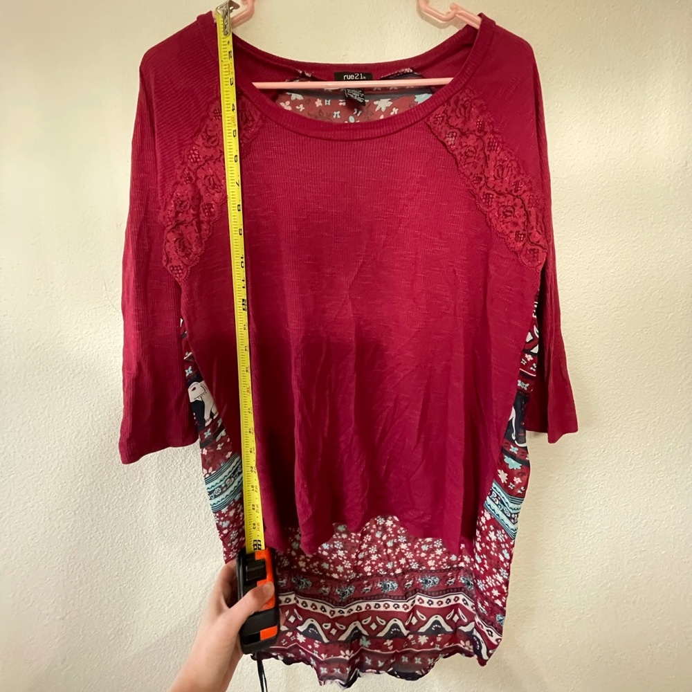 NWOT Rue 21 Blouse - Picture 7 of 9